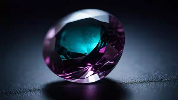 purple gemstone